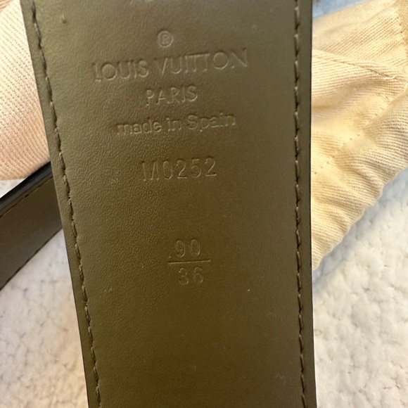 Louis Vuitton reversible belt - 90 - Picture 5 of 6
